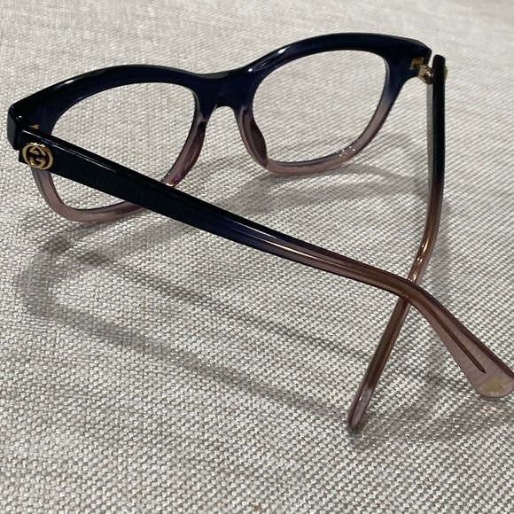 GUCCI GG logo, bee 🐝, star ⭐️ eye glasses 🕶️ GG made in Italy with green case - Picture 6 of 16
